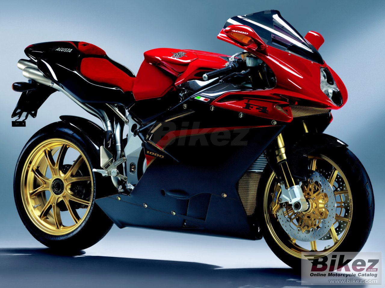 Big MV Agusta f4 tamburini picture and wallpaper from Bikez.com